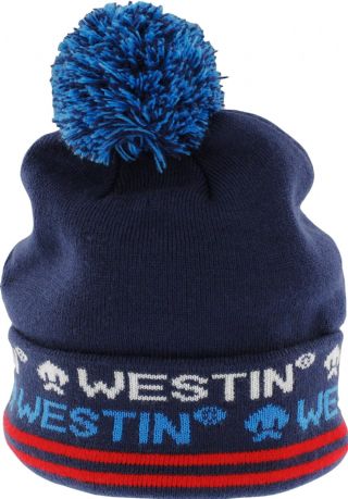 Westin Snowroller Bobble Hat Navy